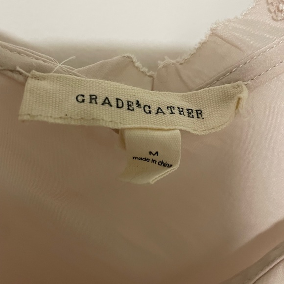 Taupe color tank looks great under a blazer - Picture 2 of 4